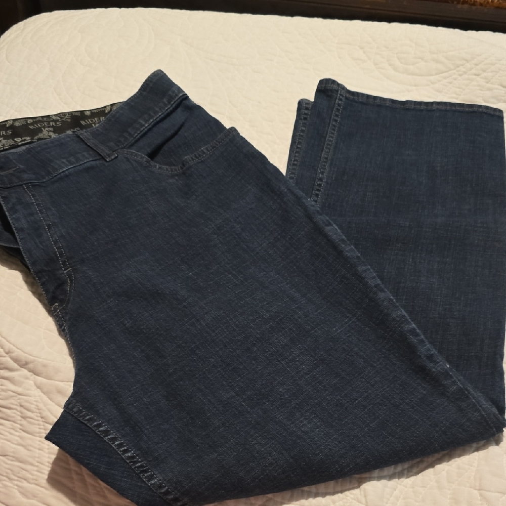 Lee Riders Dark Blue Denim Jeans NWOT